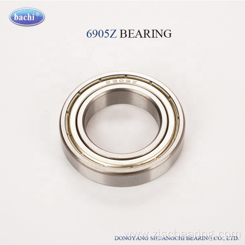 deep groove ball bearing 6905z 6905 zz